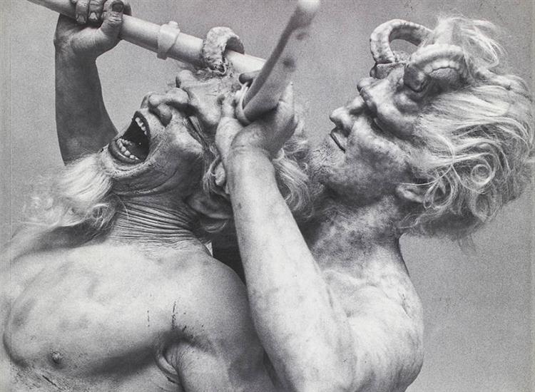 پرفورمنس/حضور فیزیکی هنرمند در هنگام خلق اثر